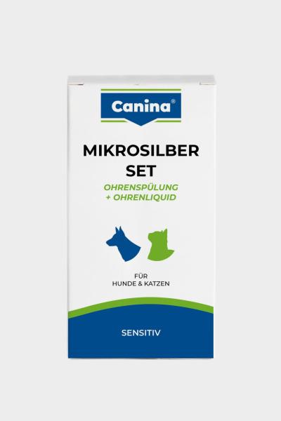 Canina Mikrosilber Ohrenspülung + Ohrenliquid